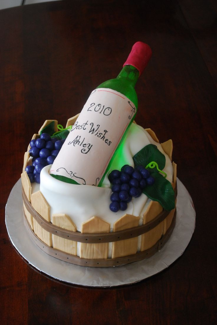 Birthday Cake Vineyards
 54 best Bottle Cakes images on Pinterest