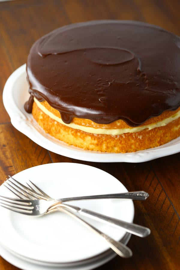 Birthday Cakes Boston
 Boston Cream Pie Birthday Cake Mom Loves Baking