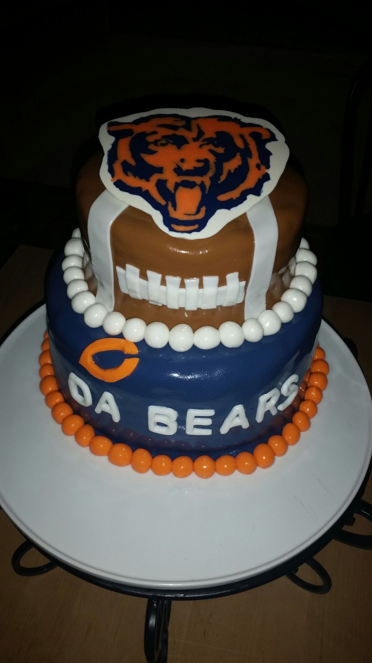 Birthday Cakes Chicago
 Chicago Bears cake