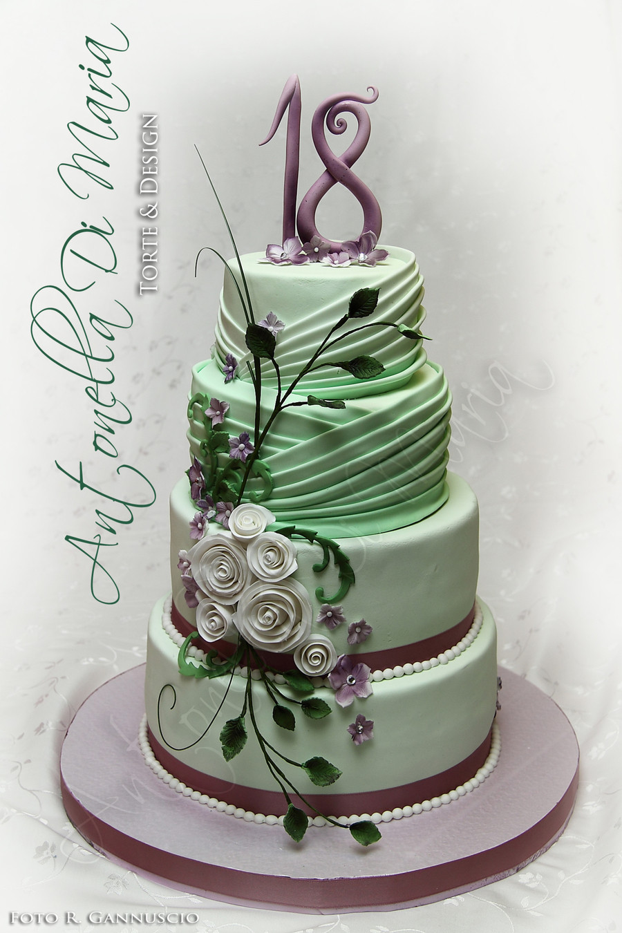 Birthday Cakes Designs
 18 Valeria Antonella Di Maria Torte Amp Design
