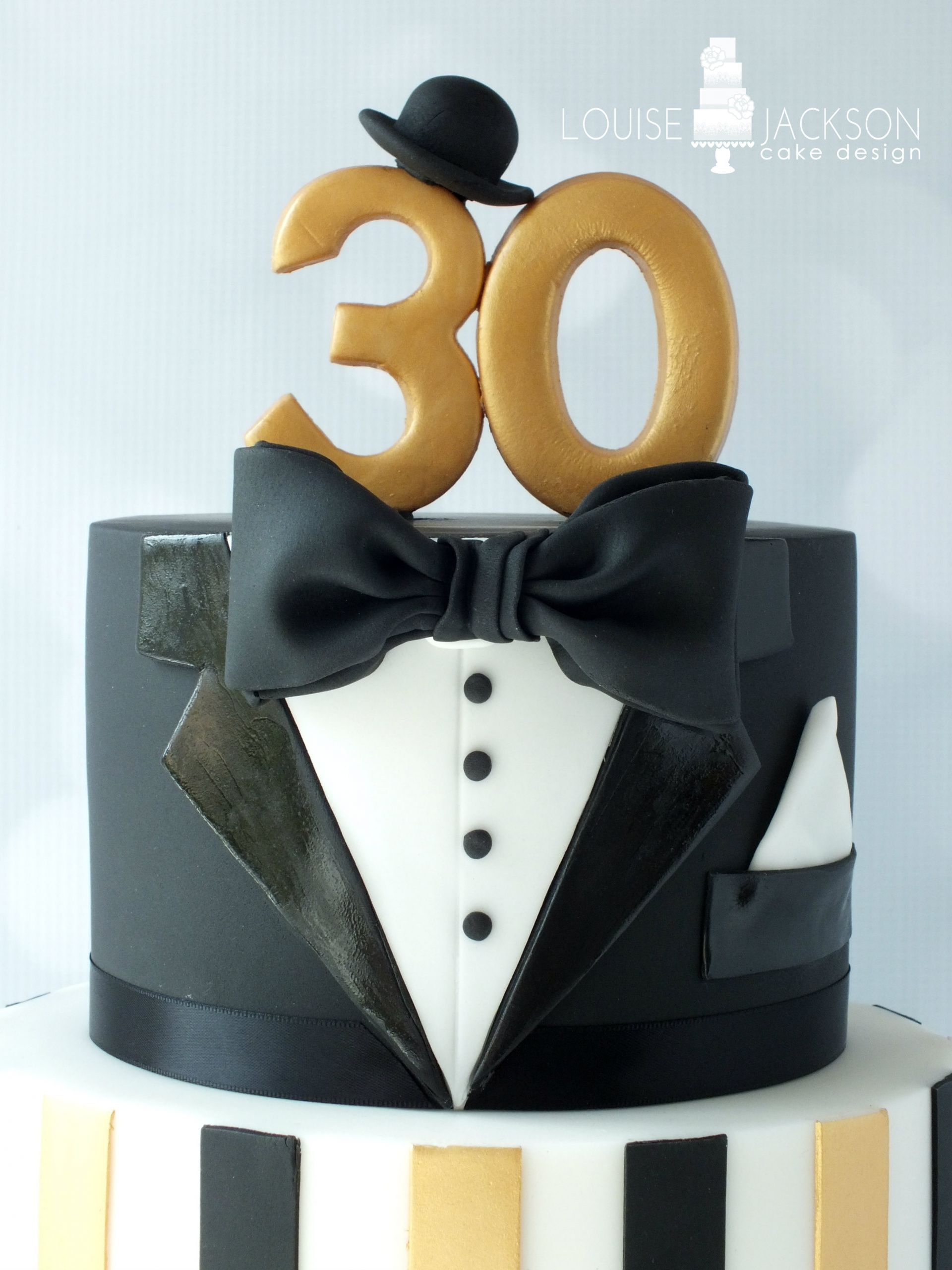 Birthday Cakes For Men
 30th Gatsby Cake Louise Jackson Cake Design
