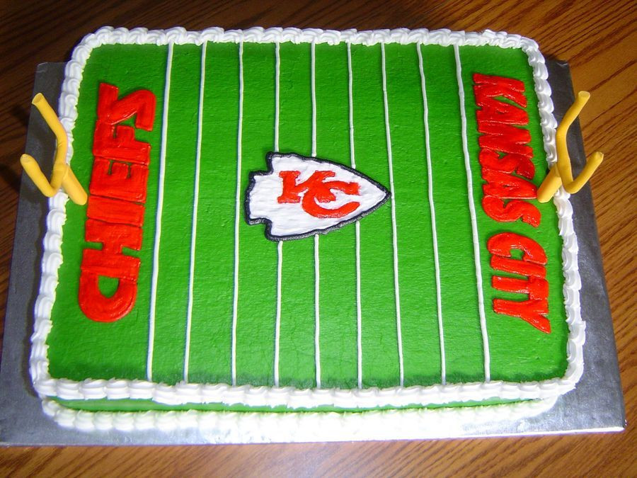 Birthday Cakes Kansas City
 Kansas City Chiefs Cake