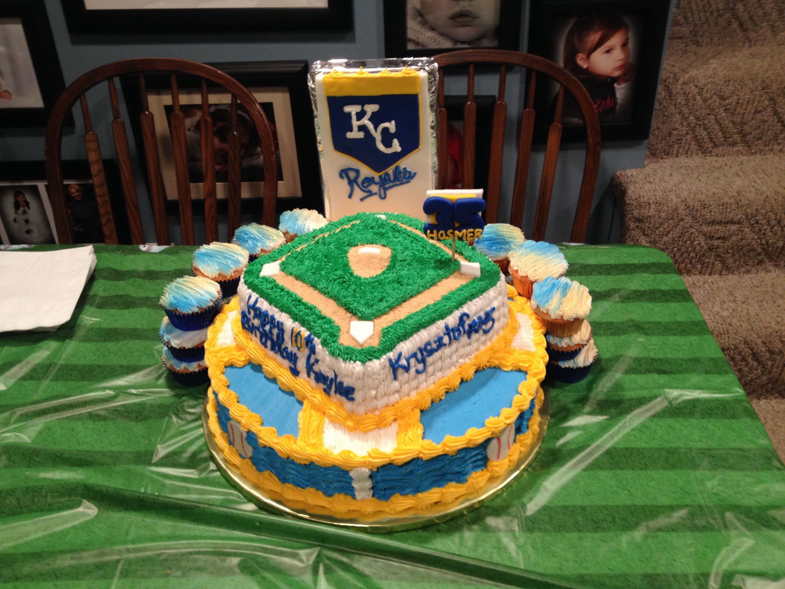 Birthday Cakes Kansas City
 Kansas City royals birthday cake