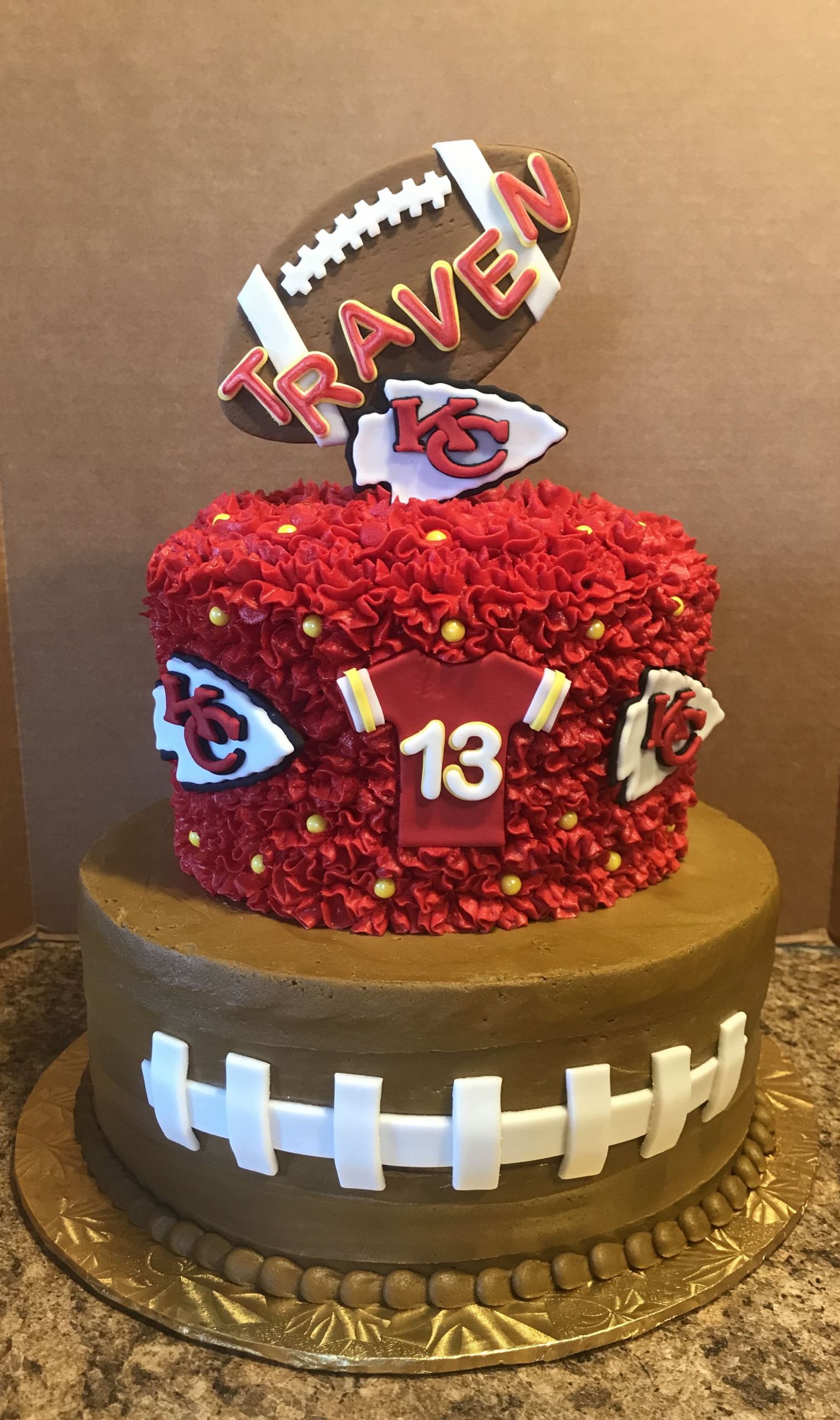 Birthday Cakes Kansas City
 KC Chiefs Birthday Cake