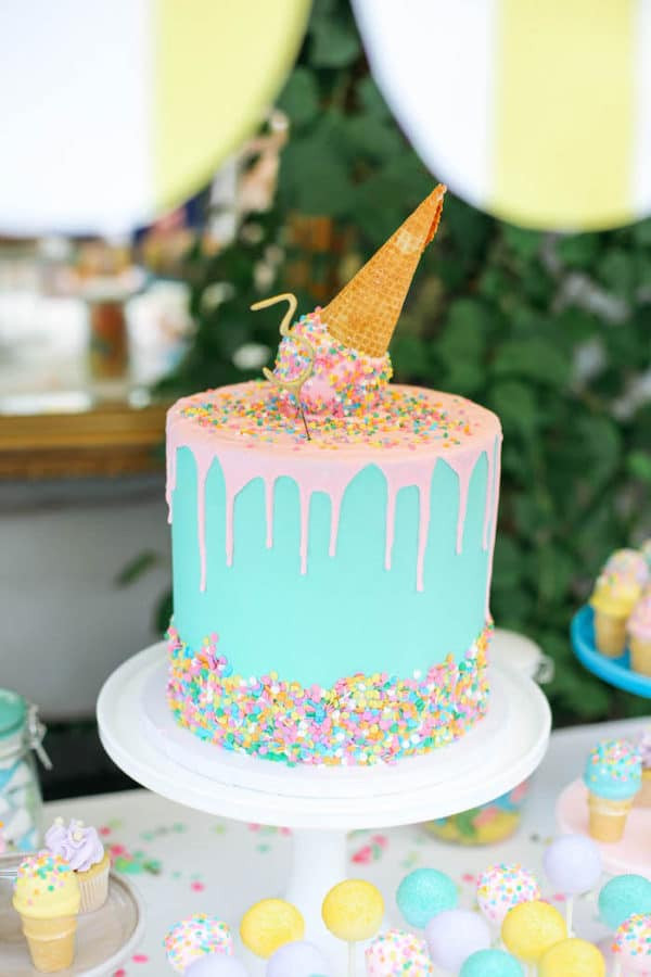 Birthday Cakes Pinterest
 21 Sizzling Summer Birthday Cake Ideas Pretty My Party