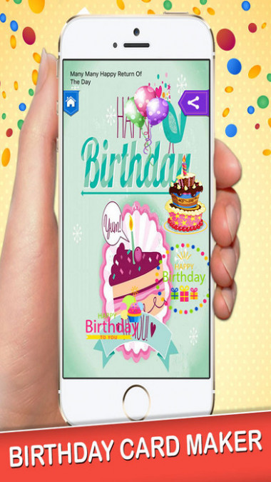 Birthday Card App
 Birthday Card App