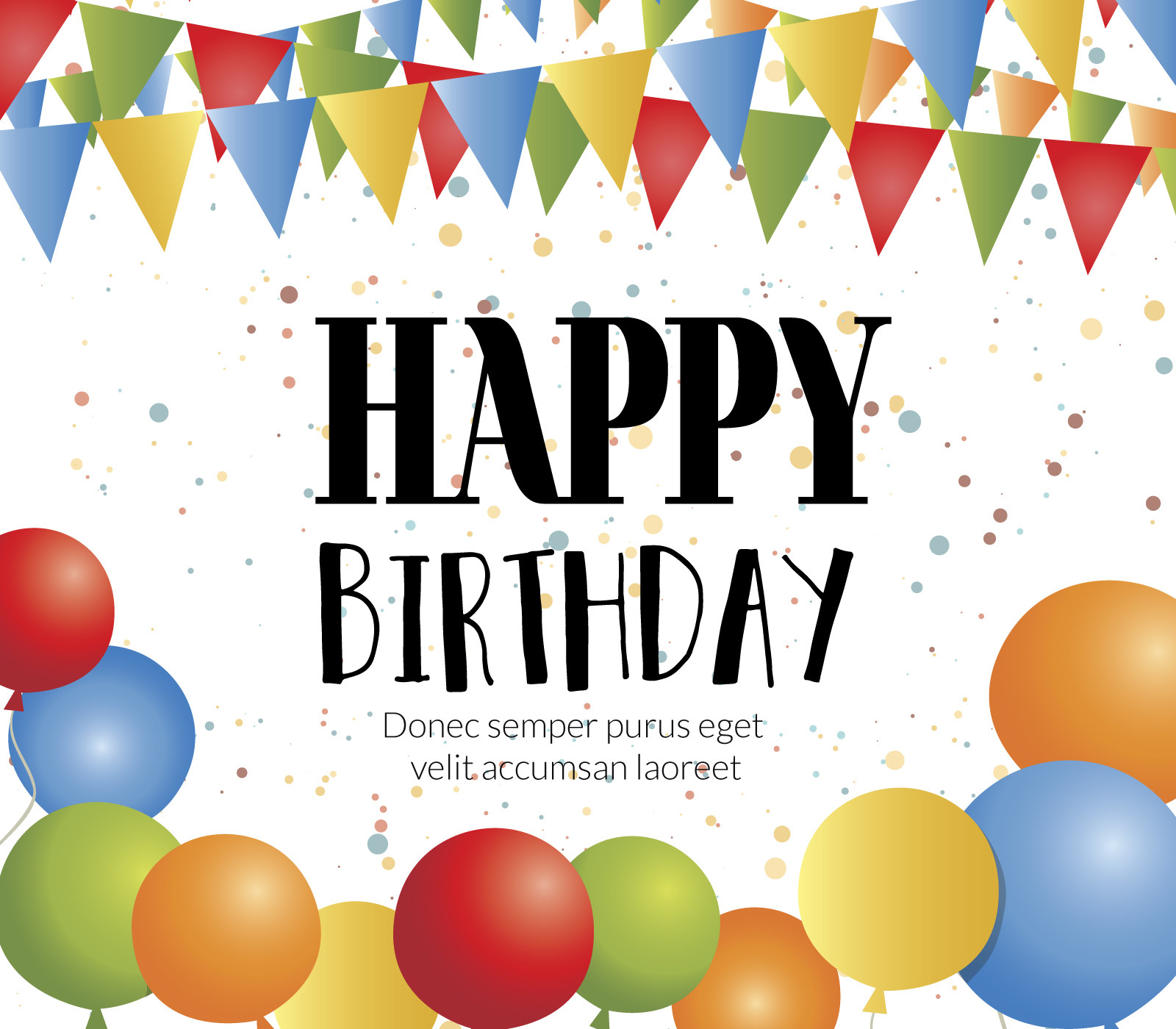 Birthday Card Creator
 Happy Birthday card maker Editable design