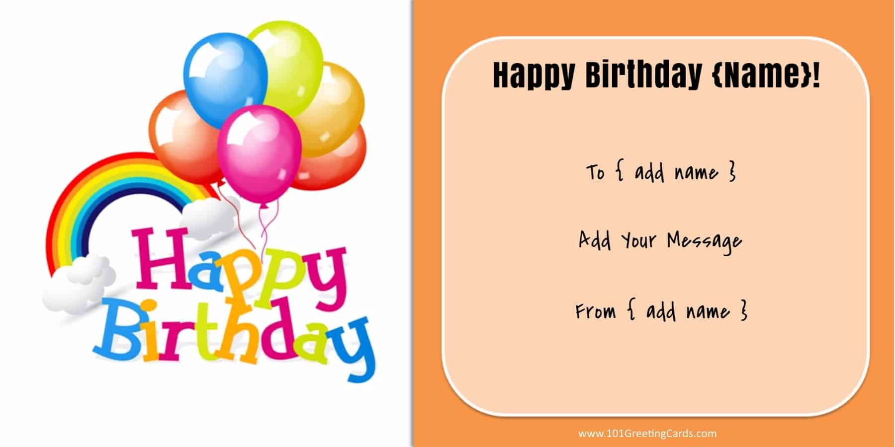 Birthday Card Creator
 Free Printable Birthday Cards