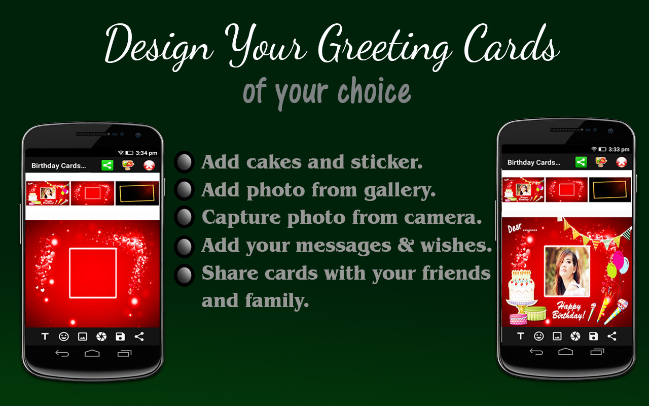 Birthday Card Creator
 Happy Birthday Card Maker for Android Free and