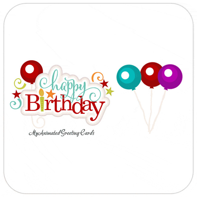 Birthday Card Email
 Animated birthday cards online to email