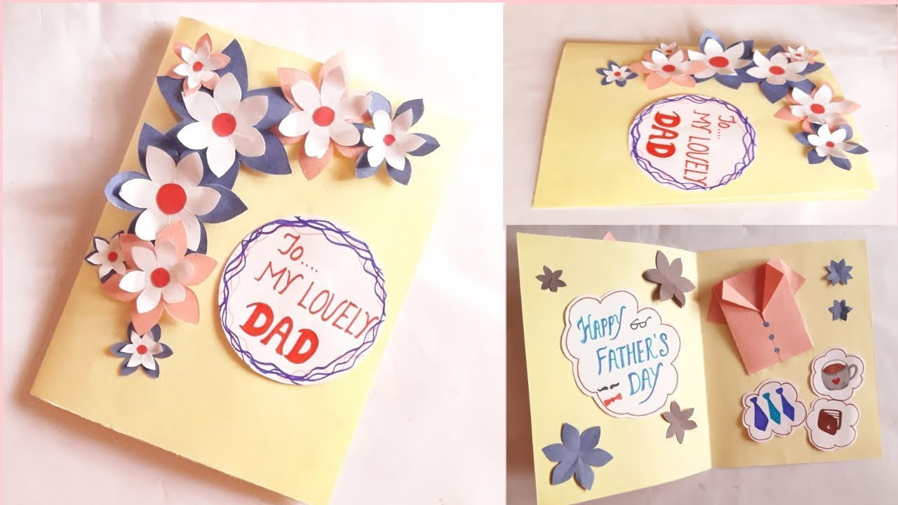 Birthday Card Ideas For Dad
 Greeting card idea for Dad father s day father s