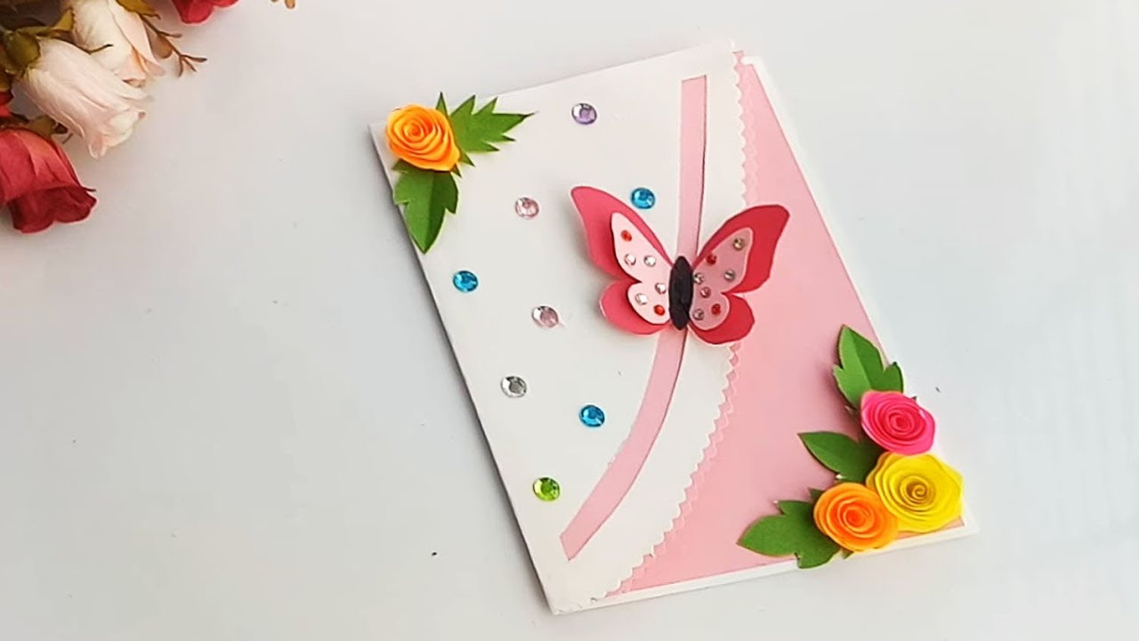 Birthday Card Ideas For Friends
 How to make Special Butterfly Birthday Card For Best