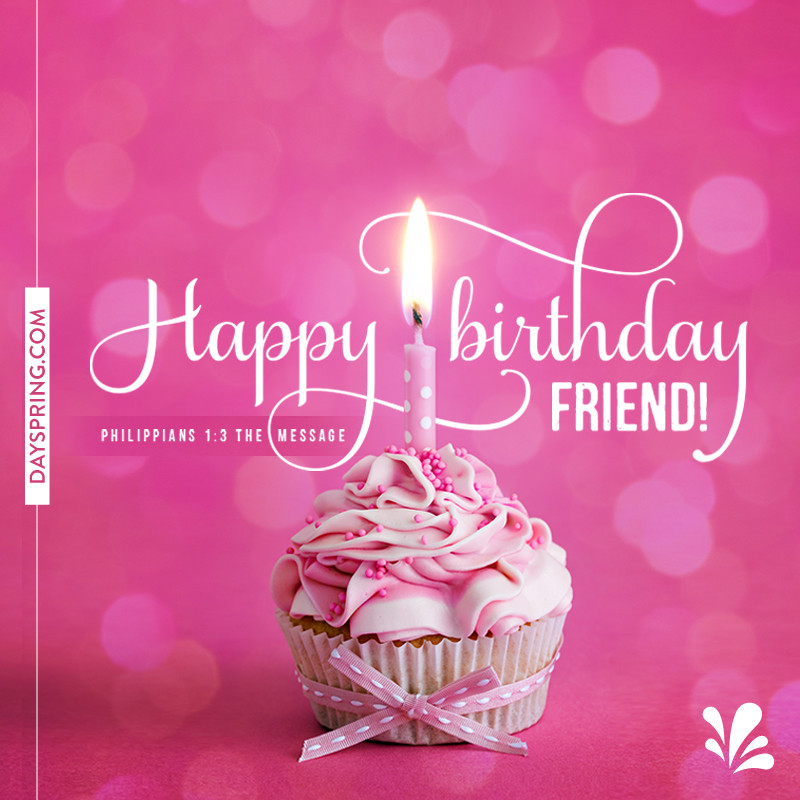 Birthday Card Messages For Friends
 Happy Birthday Friend Ecards