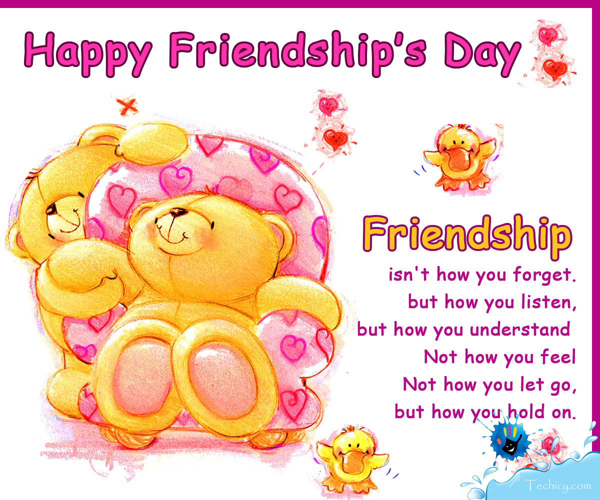 Birthday Card Messages For Friends
 Happy Friendship Day Greetings Cards 2016 Cards for Friends