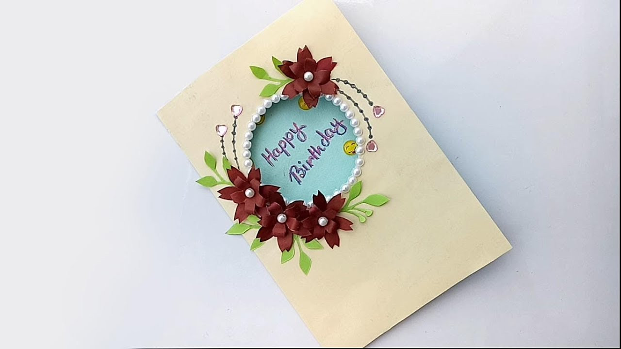 Birthday Cards
 DIY Beautiful Birthday card DIY Greeting Card for
