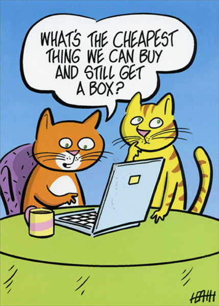 Birthday Cards Online Funny
 Tarjeta de cumpleaños divertido Gatos prar en Internet