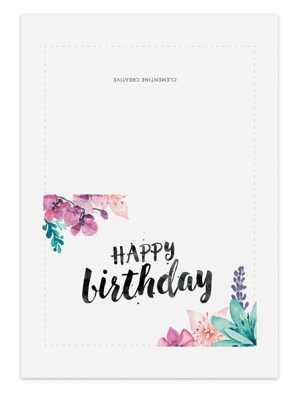Birthday Cards To Print Out
 Printable Birthday Card for Her