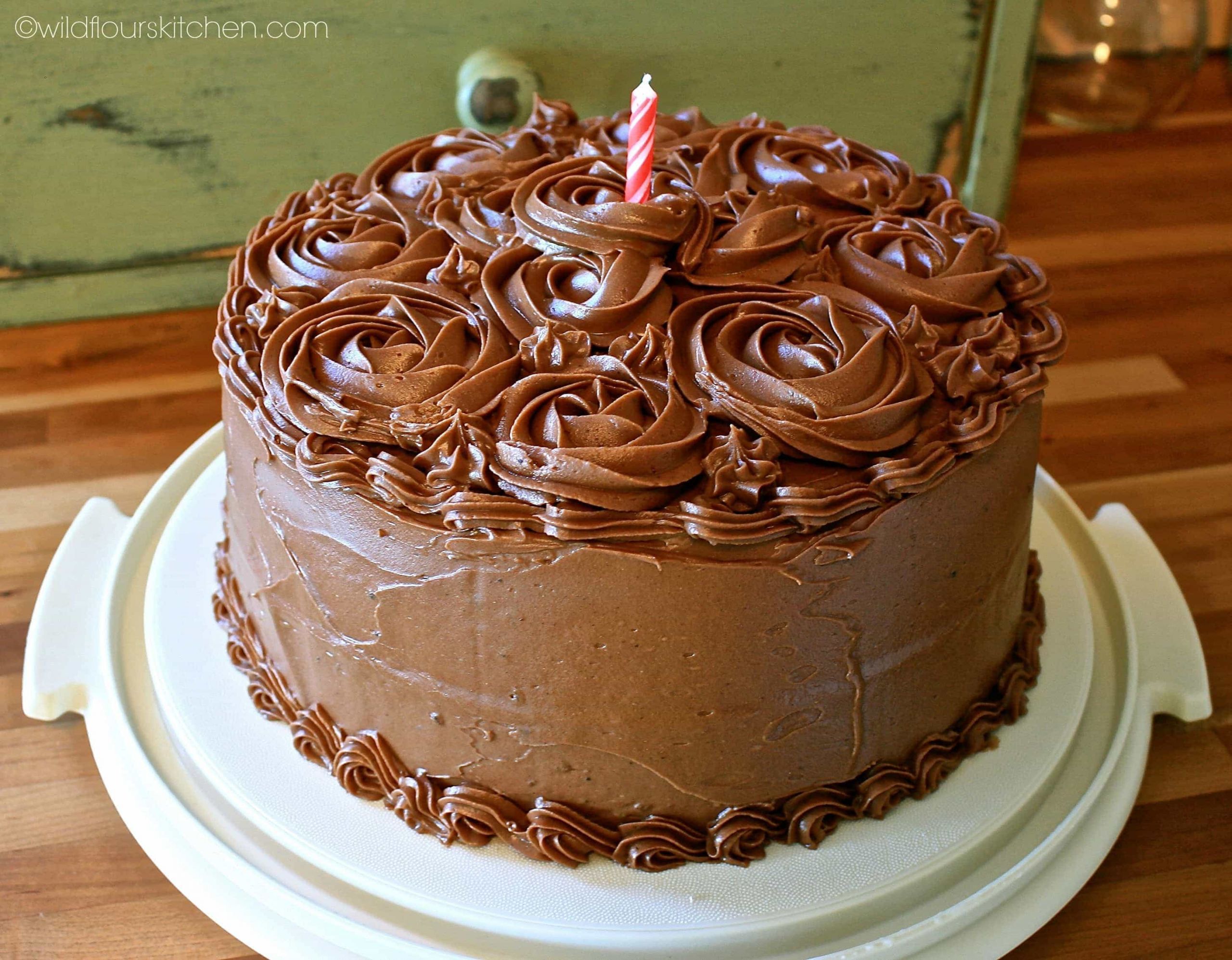 Birthday Chocolate Cake
 Classic Chocolate Birthday Cake with a touch of Espresso