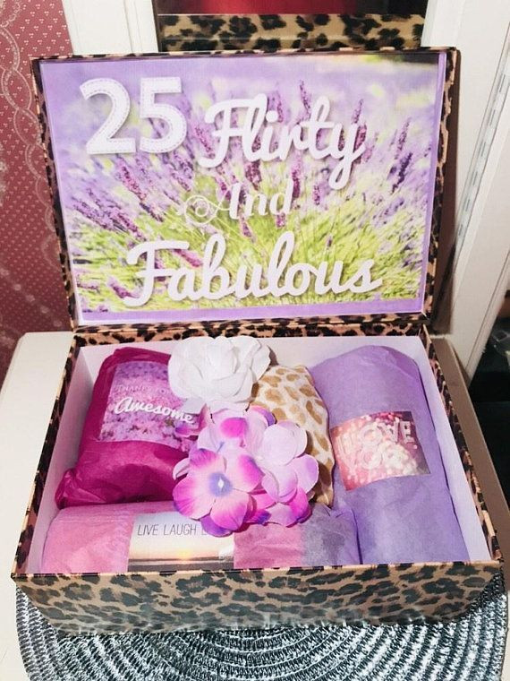 Birthday Gift Card Ideas For Her
 25th Birthday YouAreBeautifulBox 25 Birthday Girl 25th