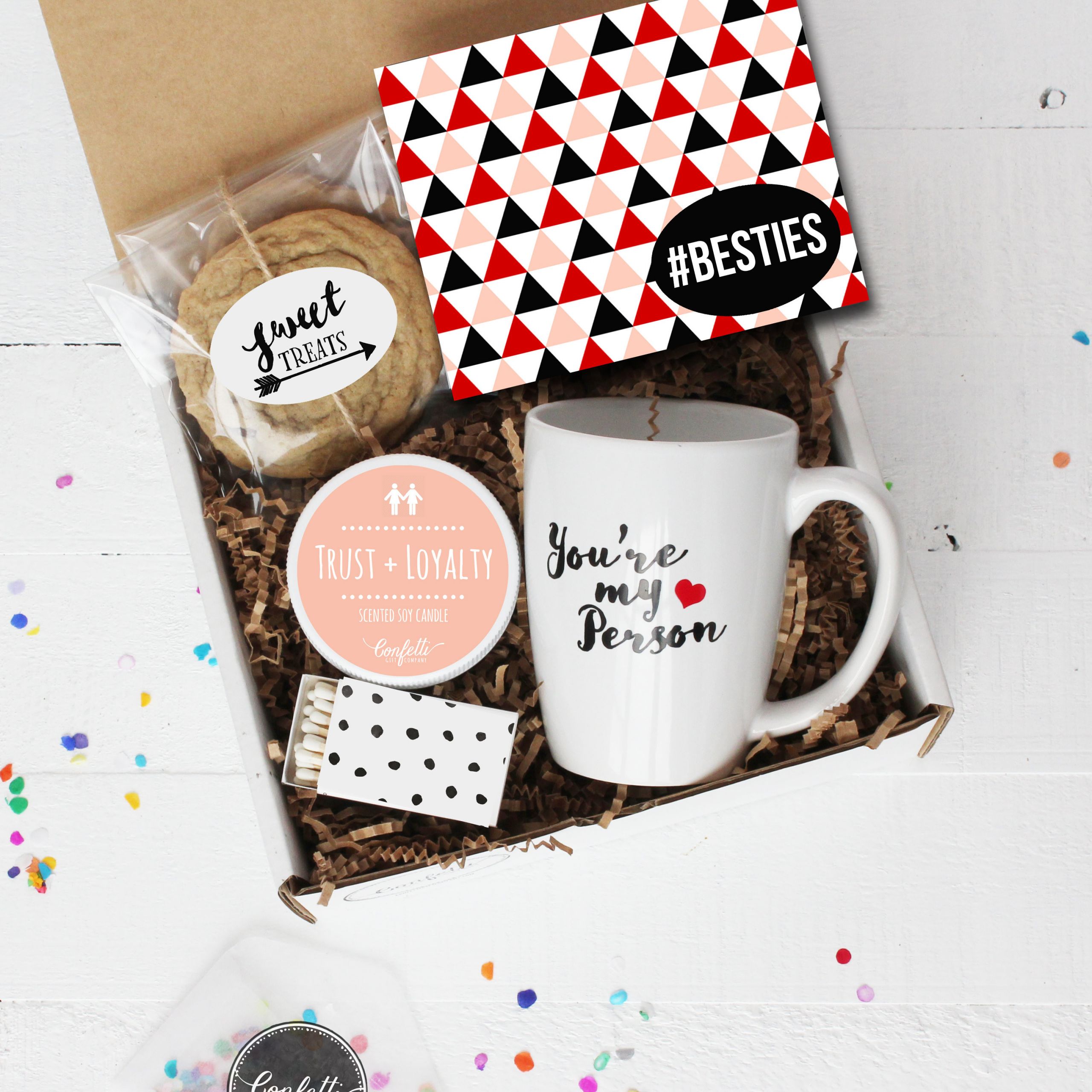 Birthday Gift For Best Friend
 Besties Gift Box Thinking of You Gift Best Friend Gift