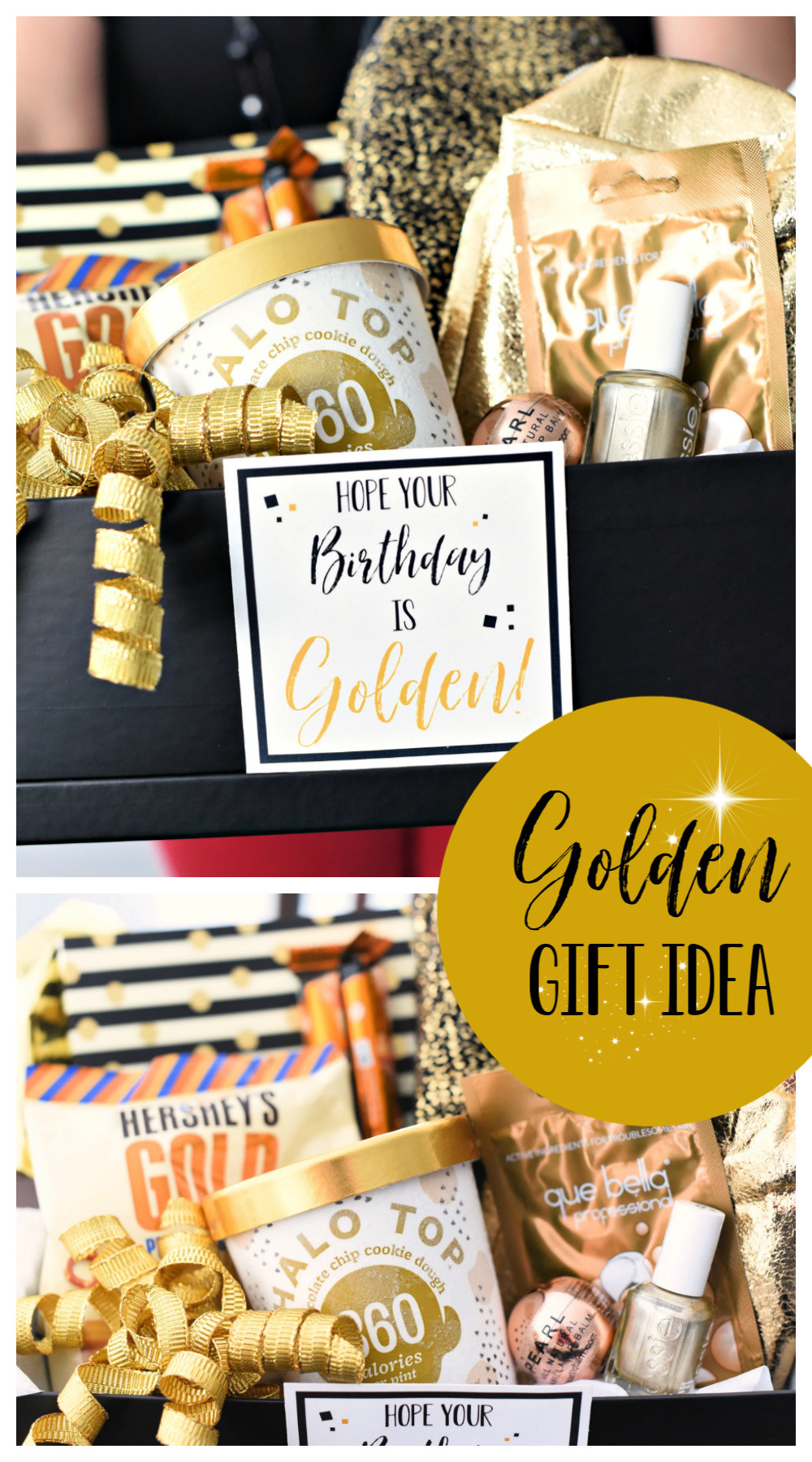 Birthday Gift Idea
 Golden Birthday Gift Idea – Fun Squared
