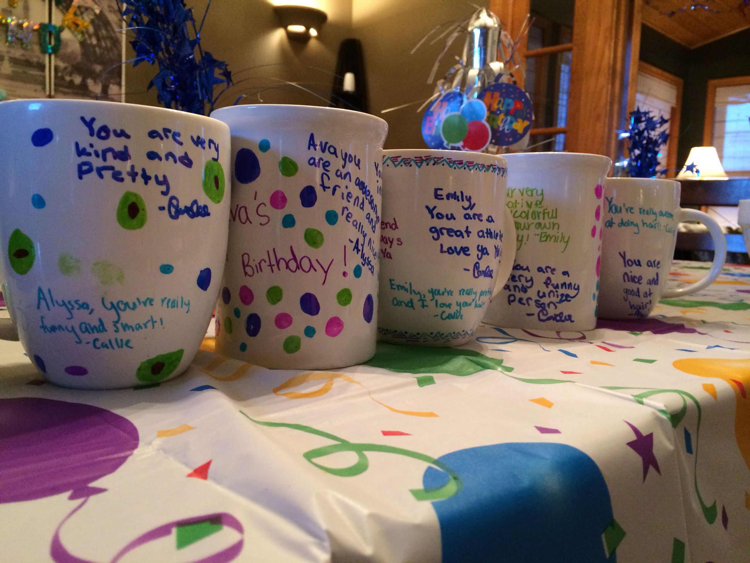 Birthday Gift Ideas For 12 Year Old Girls
 Sharpie Mugs