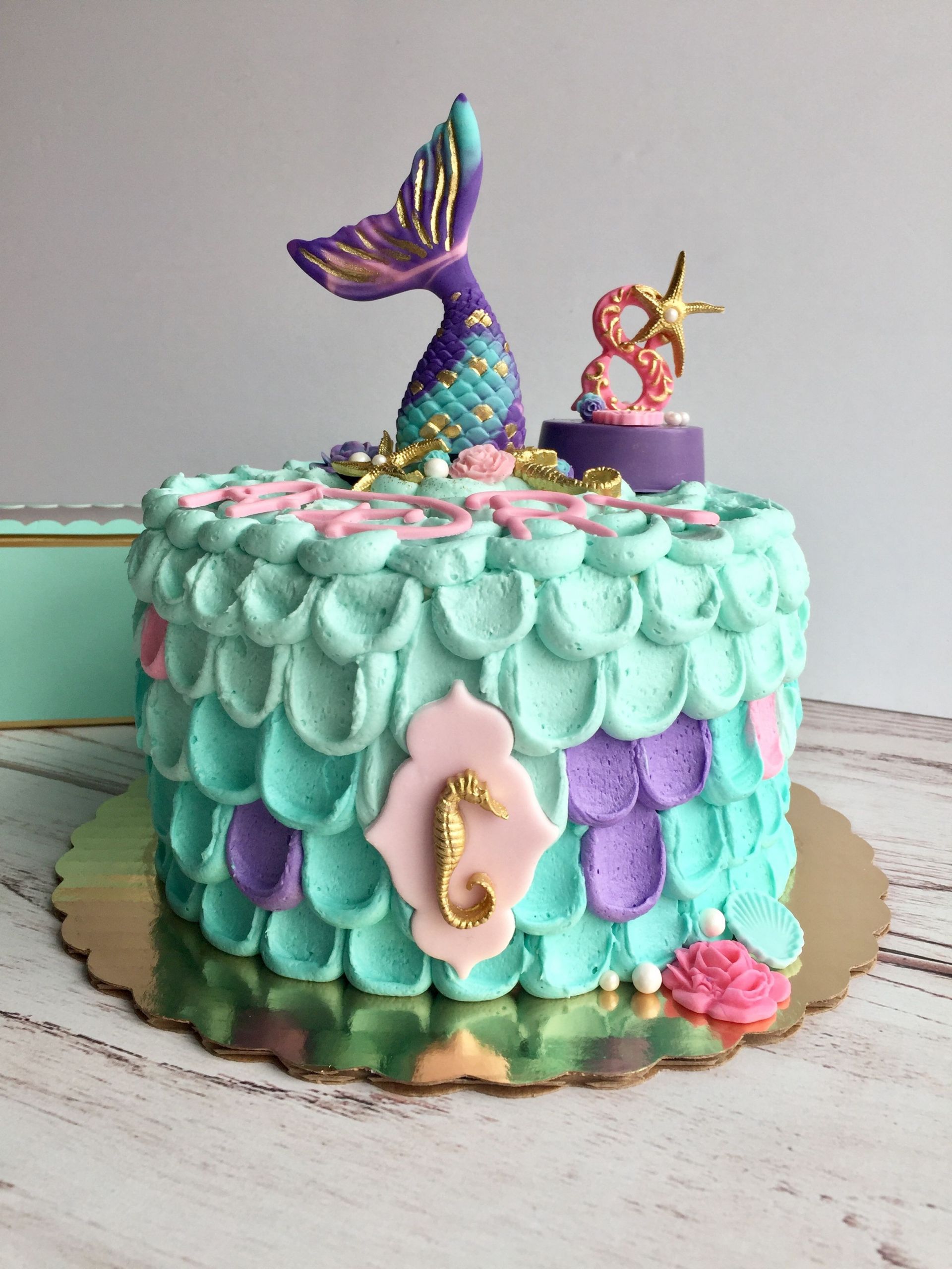 Birthday Gift Ideas For 8 Year Girl
 Mermaid cake for 8 year old