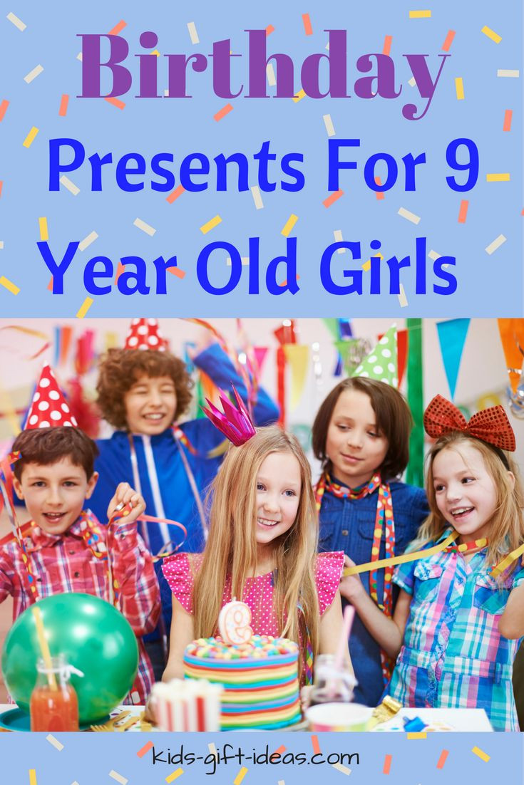 Birthday Gift Ideas For 9 Year Old Girl
 1000 images about Gifts for Children on Pinterest