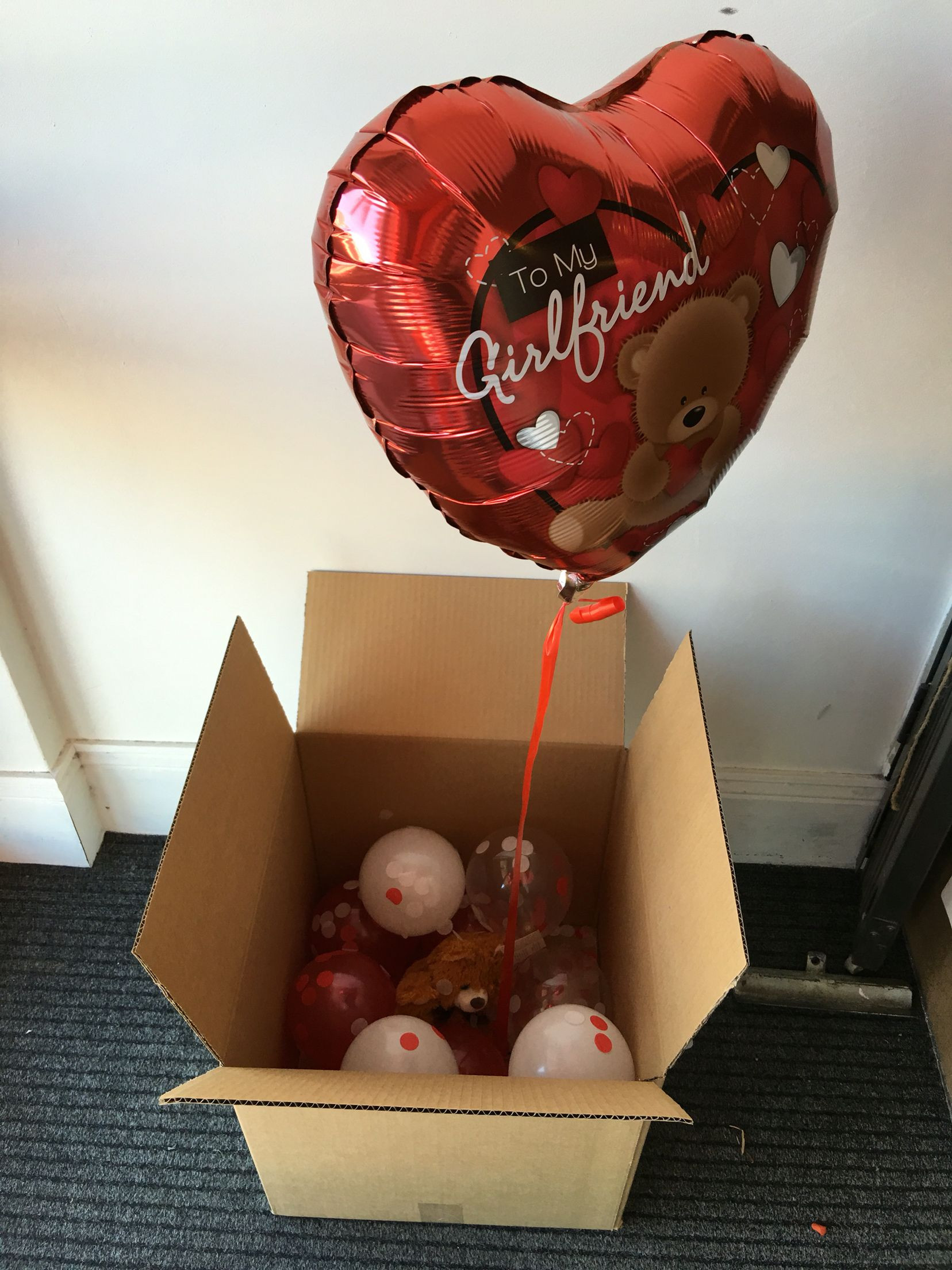 Birthday Gift Ideas For My Girlfriend
 To my girlfriend surprise balloon in the box