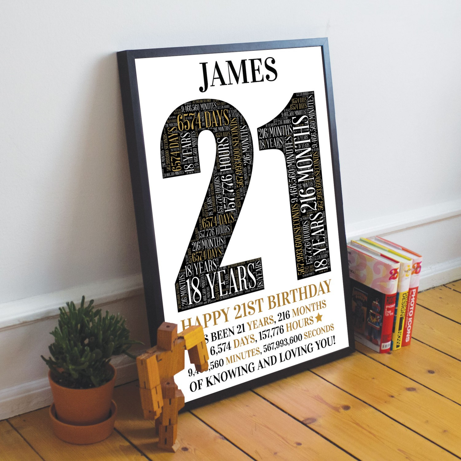 Birthday Gift Ideas For Son Turning 21
 21st Birthday Gift Daughter Son Personalised Word Art Print