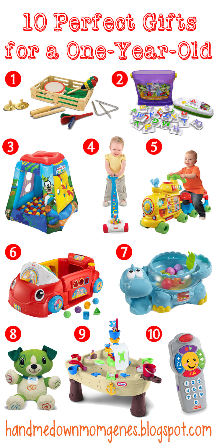 Birthday Gifts For 1 Year Old
 Hand Me Down Mom Genes 10 Perfect Gifts for a e Year