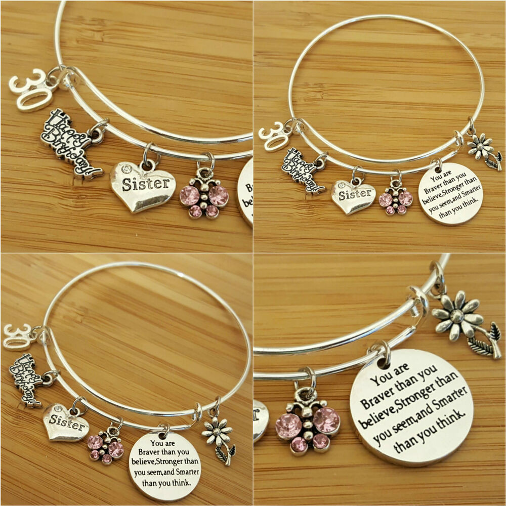 Birthday Gifts For Her
 Personalised BIRTHDAY Gifts Bracelet 15th 16th 18th 21st