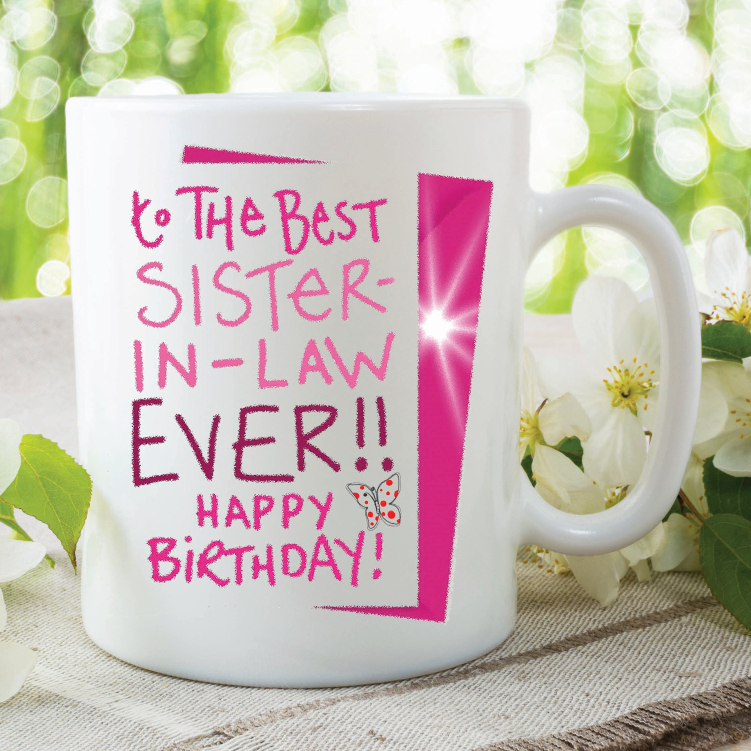 Birthday Gifts For Sister In Law
 Birthday Mugs To The Best Sister In Law Mug Cup Gifts Birthday