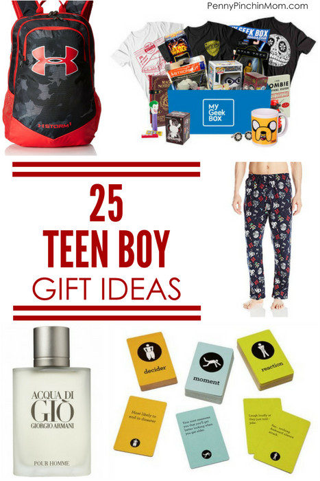 Birthday Gifts For Teenage Guys
 25 Teen Boy Gift Ideas Perfect for Christmas or Birthday