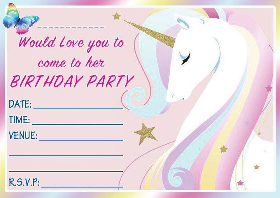 Birthday Girl Invitations
 Free Birthday Party Invitations for Girl – FREE Printable