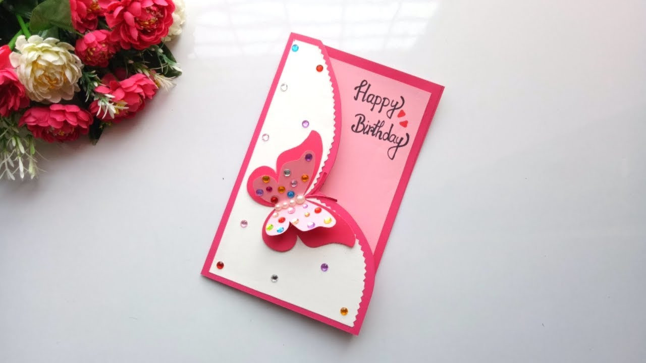 Birthday Greeting Card
 Beautiful Handmade Birthday Card idea DIY GREETING cards