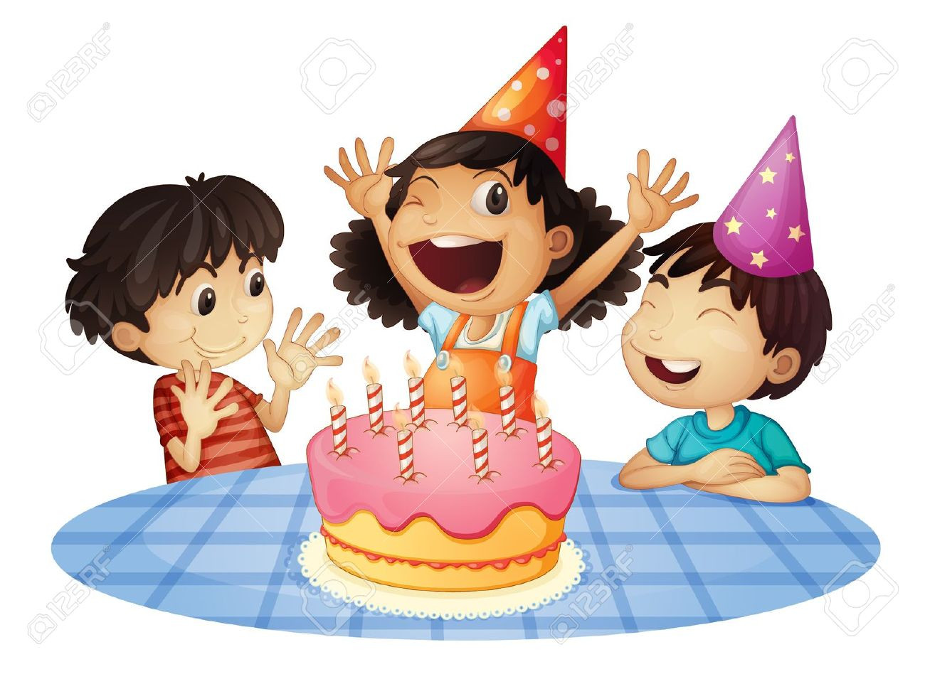 Birthday Party Clipart
 Kids Birthday Clipart – 101 Clip Art