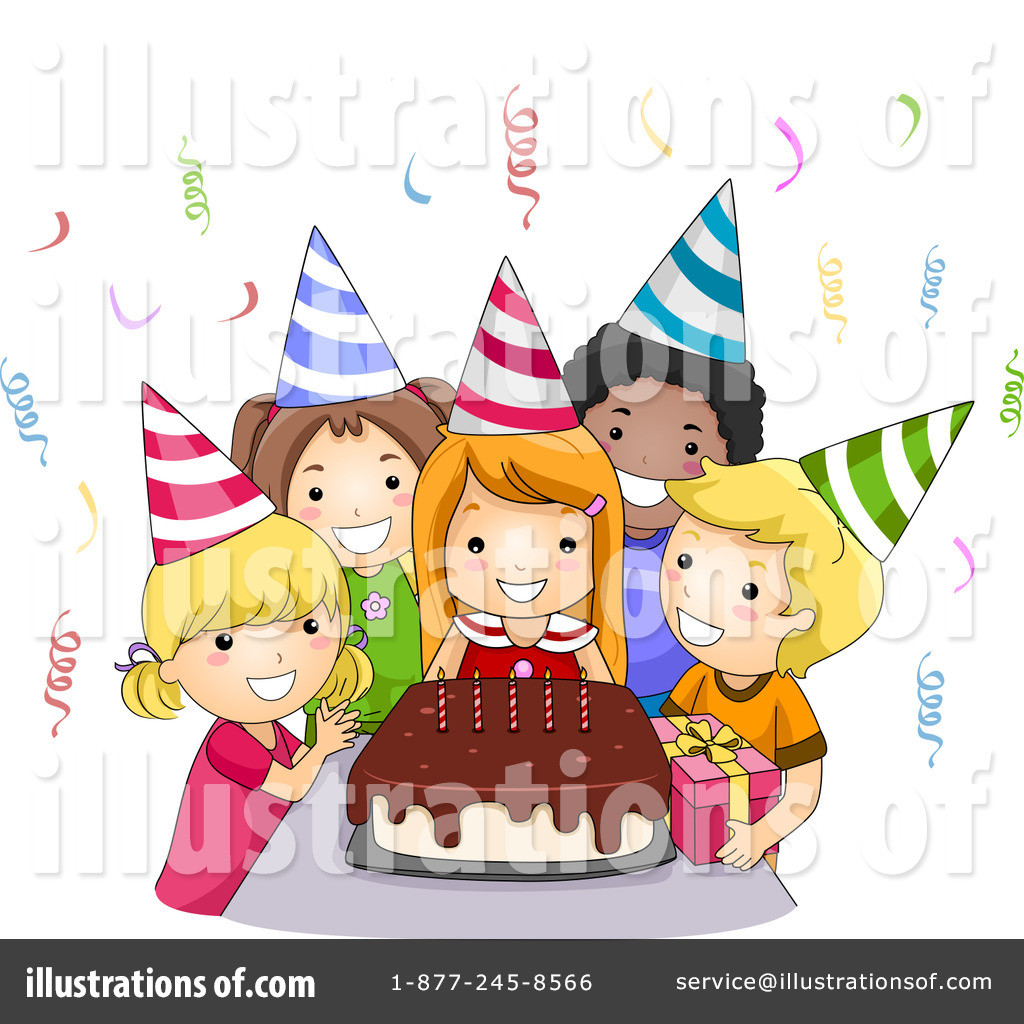 Birthday Party Clipart
 Birthday Party Clipart Illustration by BNP
