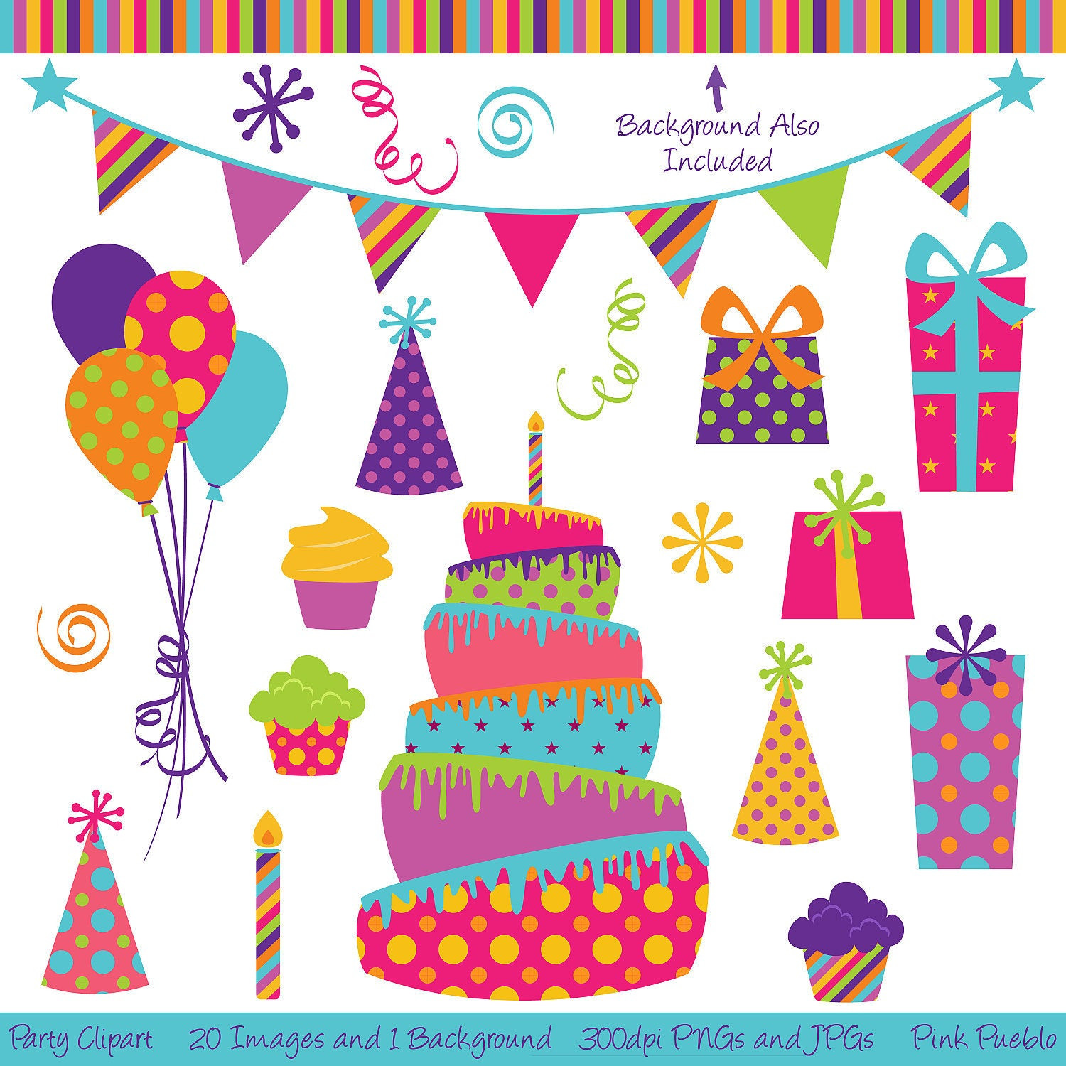 Birthday Party Clipart
 Party Clipart Clip Art Birthday Cake Clipart Clip Art