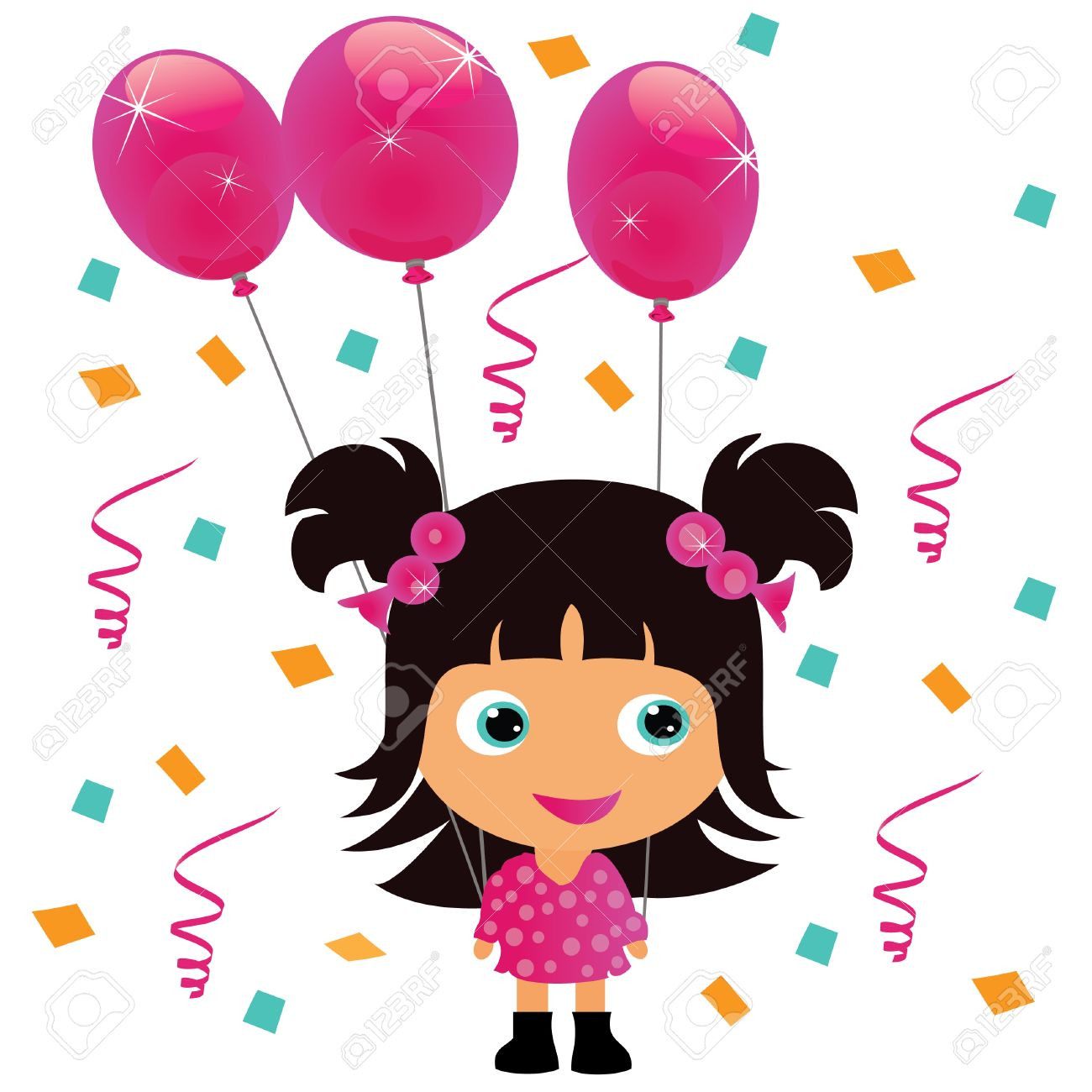 Birthday Party Clipart
 Happy Birthday Girl Clipart – 101 Clip Art