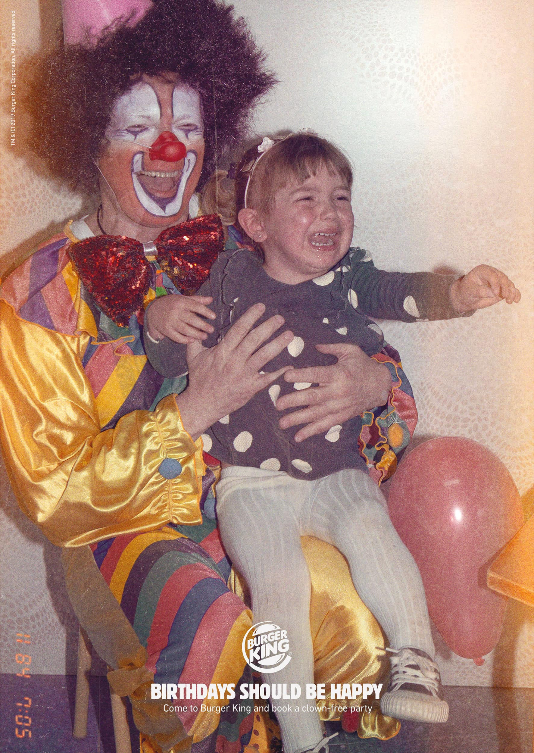 Birthday Party Clowns
 Burger King Harvests Children’s Tears to Mock McDonald’s