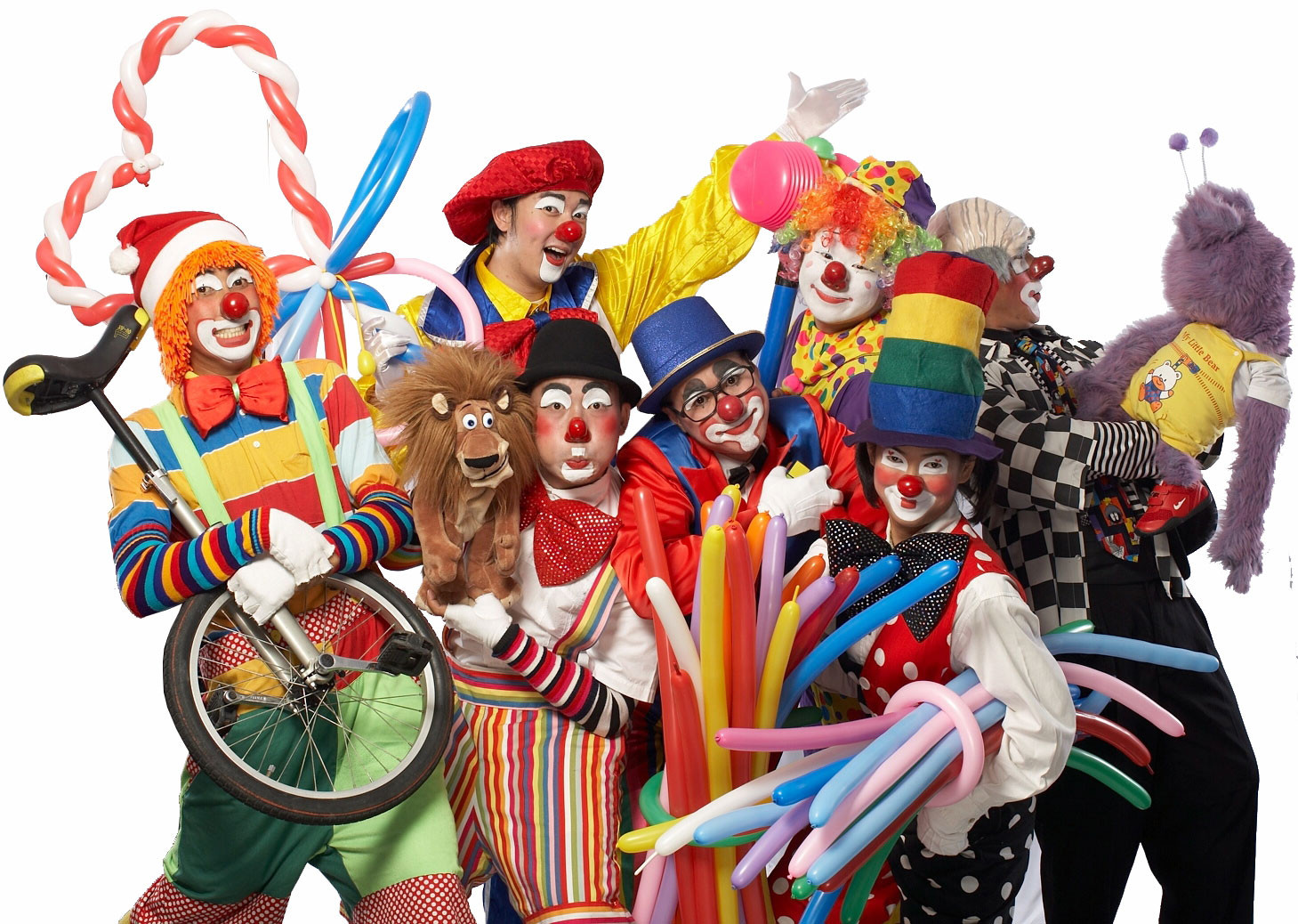 Birthday Party Clowns
 Allan & Friends Studios Clowns & Entertainers