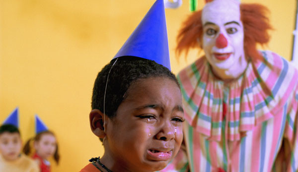 Birthday Party Clowns
 Party To Do List Buy Balloons Make Food Rent Evil Clown