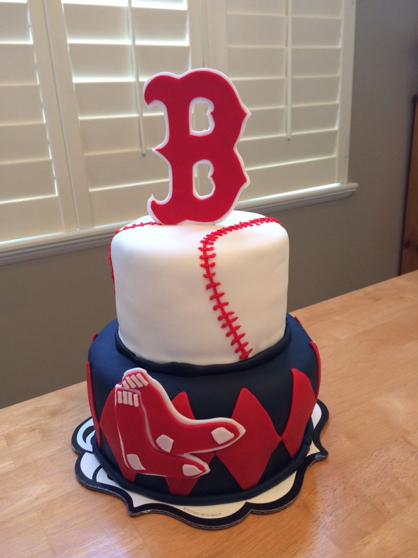 Birthday Party Ideas Boston
 Boston Red Sox birthday cake