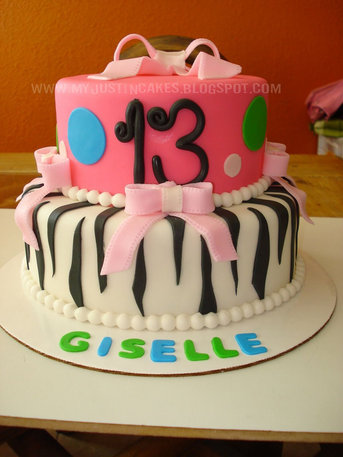 Birthday Party Ideas For 13 Year Olds
 Just in Cakes 13 Year Old Girl Birthday Cake