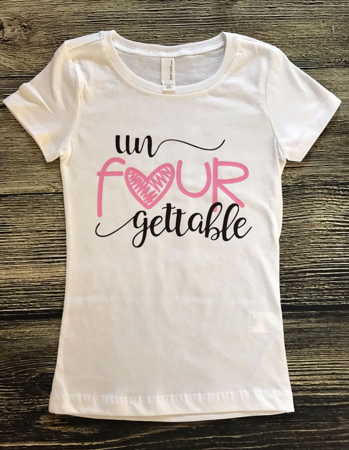 Birthday Party Ideas For 4 Year Girl
 Birthday girl shirt Four year old un four table