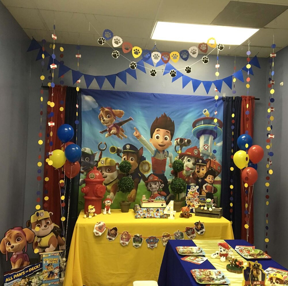 Birthday Party Ideas For 4 Year Old Boy
 Paw Patrol Themed Party For 4 Year Old Birthday Boy