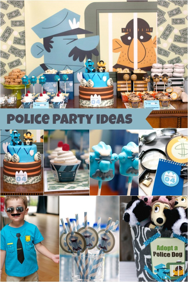 Birthday Party Ideas For 4 Year Old Boy
 Police Birthday Party for 4 Year Old Boy Family Review Guide