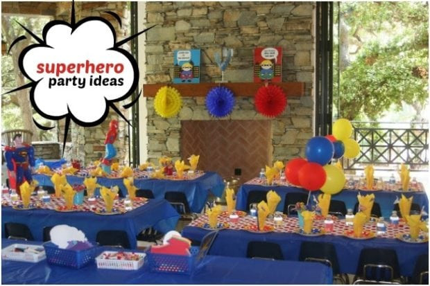 Birthday Party Ideas For 4 Year Old Boy
 Superhero Themed Birthday Party for 4 Year Old Boys