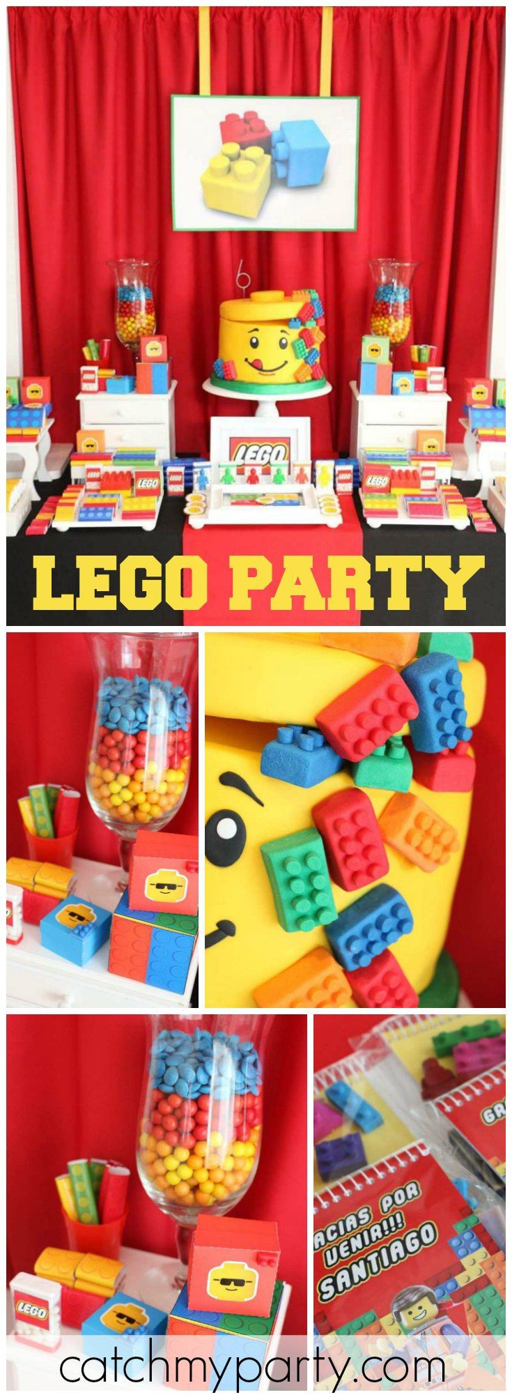 Birthday Party Ideas For 4 Year Old Boy
 362 best Lego Party Ideas images on Pinterest